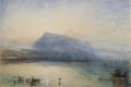 Le Lac Bleu Rigi de Lucerne Sunrise romantique Turner